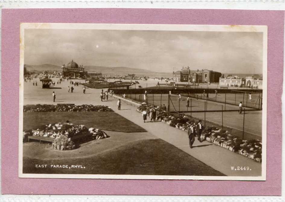 East Parade Rhyl Wales Vintage A4 Photo Print