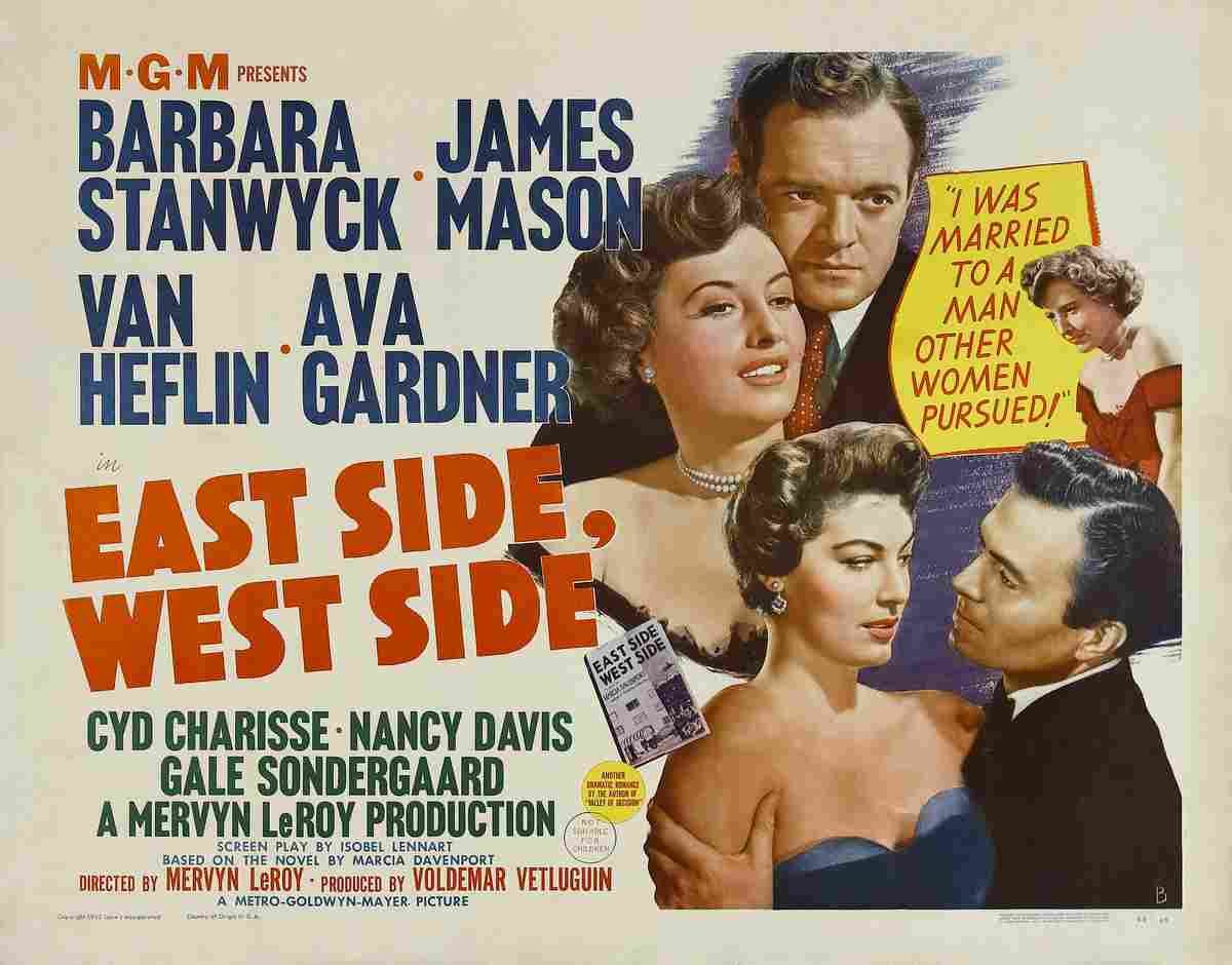 East Side West Side 1949 02  film star poster A4 Photo Print