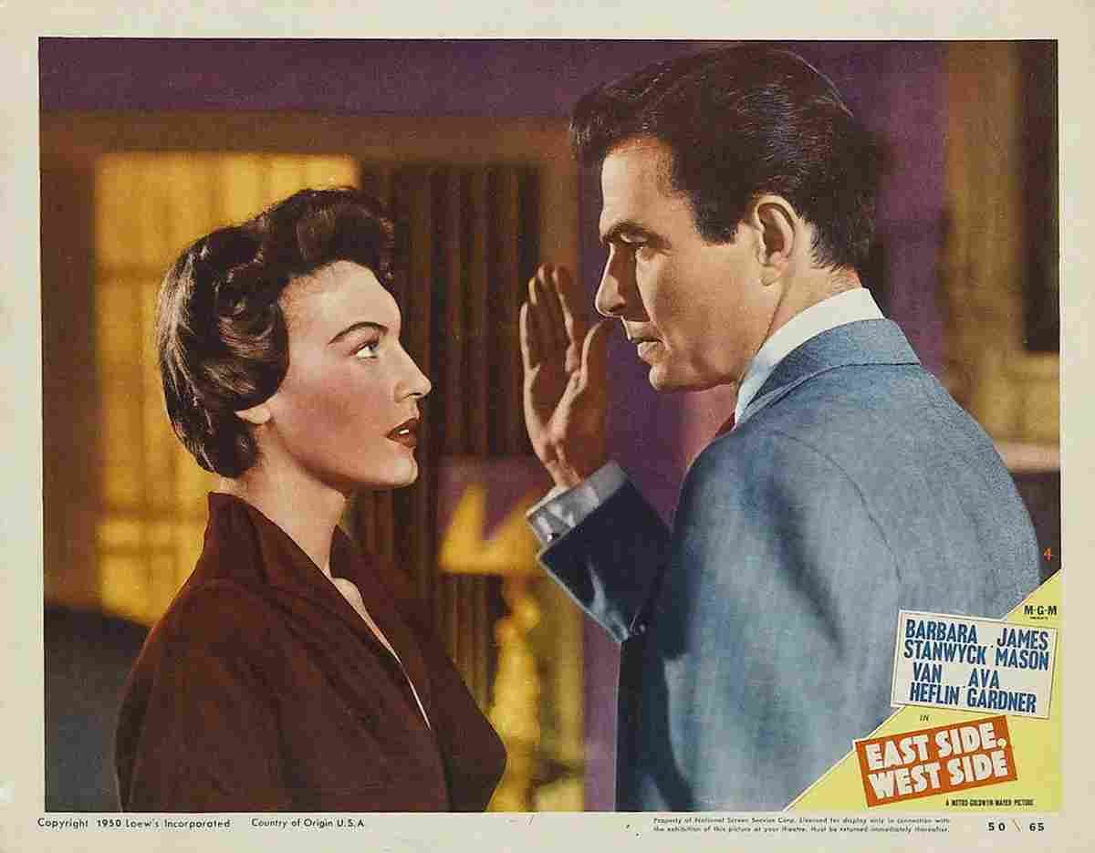 East Side West Side 1949 05  film star poster A4 Photo Print