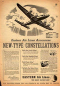 Eastern Constellations Dc3 Vintage Retro Advert Ads A4 Photo Print