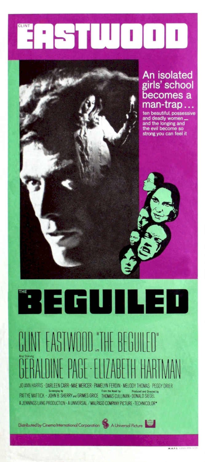 Eastwood Beguiled Poster Vintage Retro Advert Poster A4 Photo Print