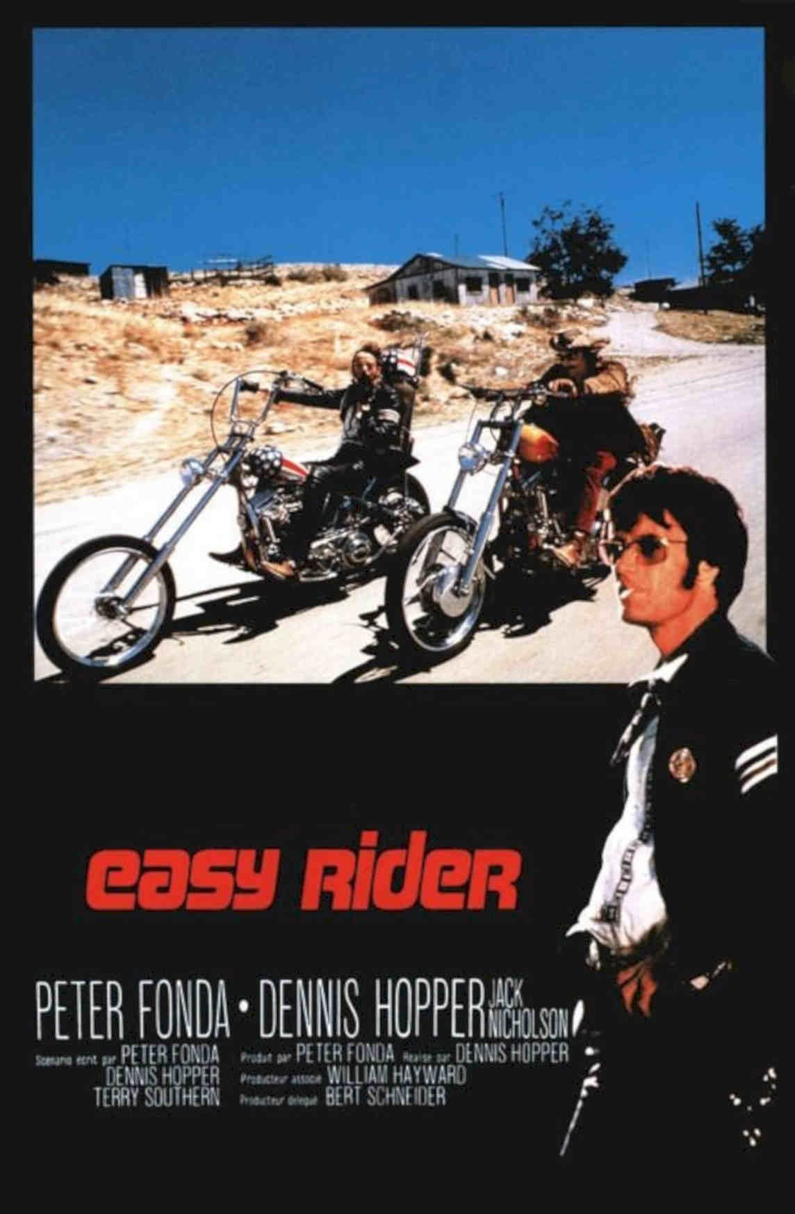 Easy Rider Motorcycles Vintage Retro Advert Poster A4 Photo Print