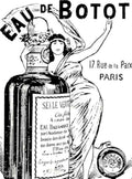 Eau De Botot Vintage Retro Advert Poster A4 Photo Print
