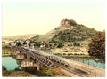Ebernburg Nahethal Rhenish Prussia Vintage A4 Photo Print
