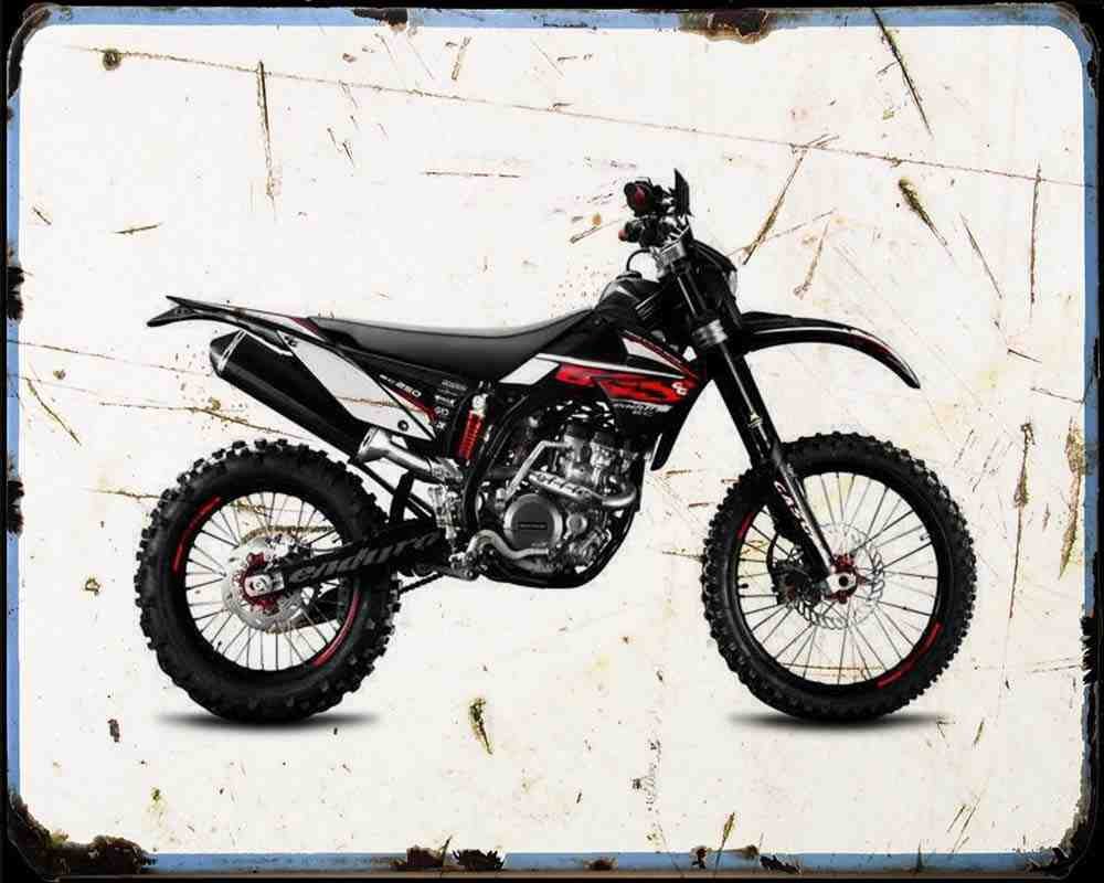 Ec 250 10 1 A4 Photo Print Motorbike Vintage Aged