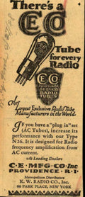 Ec Manufacturing Tubes Vintage Retro Advert Ads A4 Photo Print