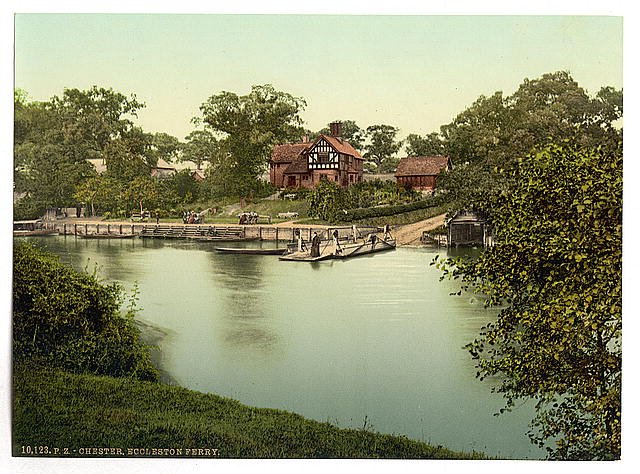 Eccleston Ferry Chester Vintage A4 Photo Print