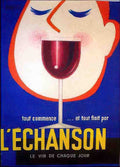 Echanson Vintage Advert A4 Photo Print