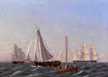 Eckersberg Christoffer Wilhelm Sailing Ships A4 Photo Print