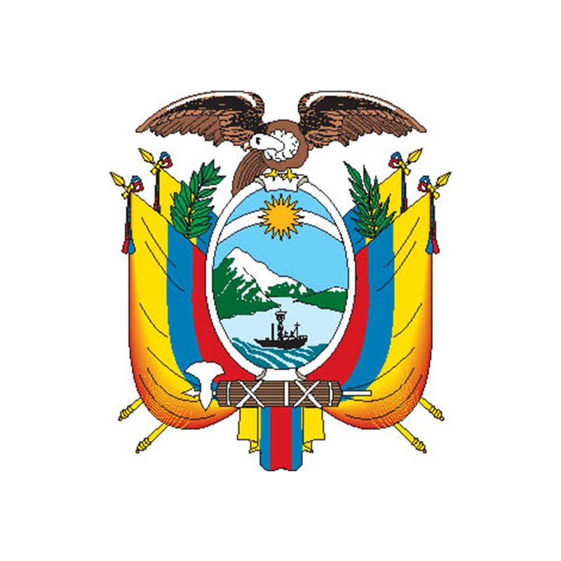 Ecuador Coat Of Arms N148 A4 Photo Print