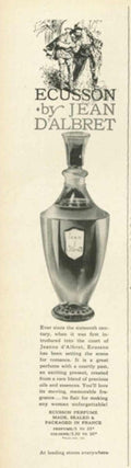 Ecusson Perfume Bottle Vintage Retro Advert Ads A4 Photo Print