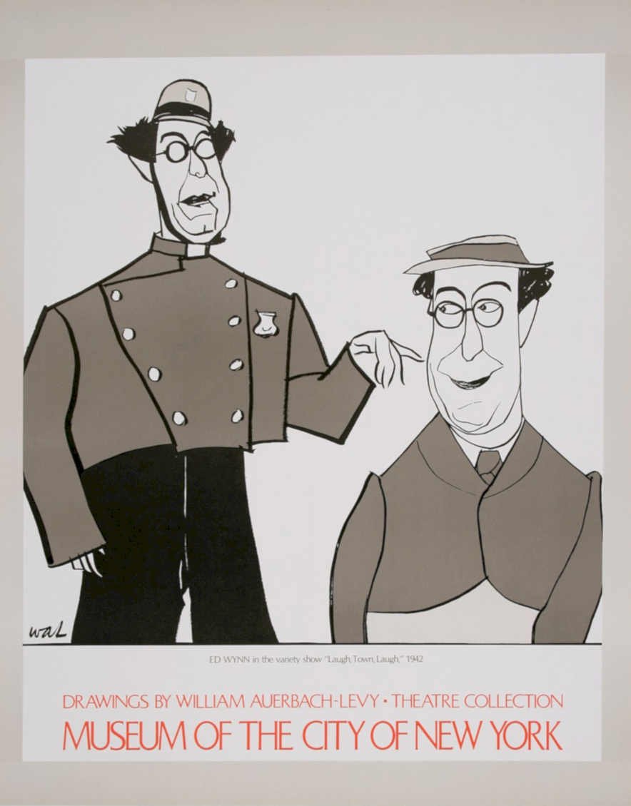 Ed Wynn Police Vintage Retro Advert Ads A4 Photo Print