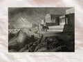 Edinburgh High School Scotland England Meyer 1850 Vintage A4 Photo Print