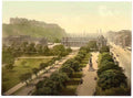 Edinburghshire Edinburgh General View Vintage A4 Photo Print