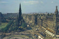 Edinburghshire Edinburgh Princes Street 1950s Vintage A4 Photo Print