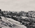 Edinburghshire Edinburgh Princes Street from the mound looking west Vintage A4 Photo Print