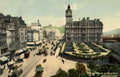 Edinburghshire Edinburgh Princes Street looking East Vintage A4 Photo Print