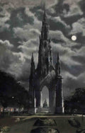 Edinburghshire Edinburgh The Scott Monument in 1905 Vintage A4 Photo Print
