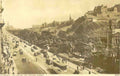 Edingburghshire Edinburgh Castle and Princes Street Vintage A4 Photo Print