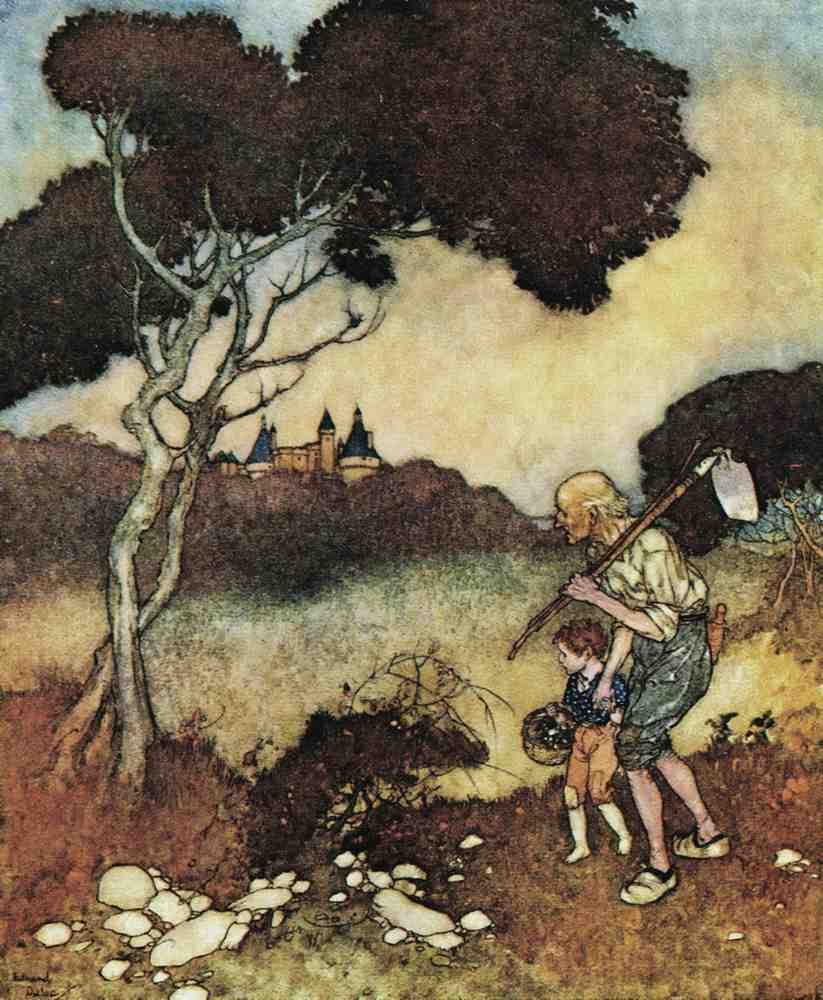 Edmund Dulac 1007 Vintage Illustration A4 Photo Print