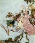 Edmund Dulac 1010 Vintage Illustration A4 Photo Print
