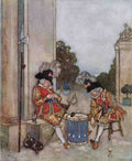 Edmund Dulac 1011 Vintage Illustration A4 Photo Print