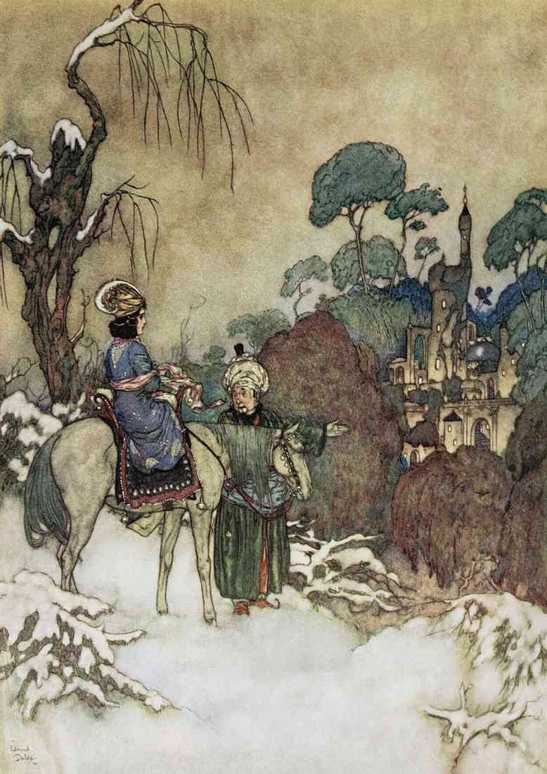 Edmund Dulac 1015 A4 Photo Print