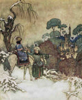 Edmund Dulac 1015 Vintage Illustration A4 Photo Print