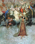 Edmund Dulac 1017 Vintage Illustration A4 Photo Print