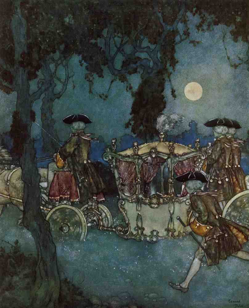 Edmund Dulac 1023 Vintage Illustration A4 Photo Print