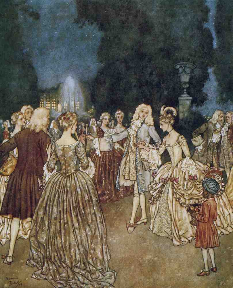 Edmund Dulac 1024 Vintage Illustration A4 Photo Print