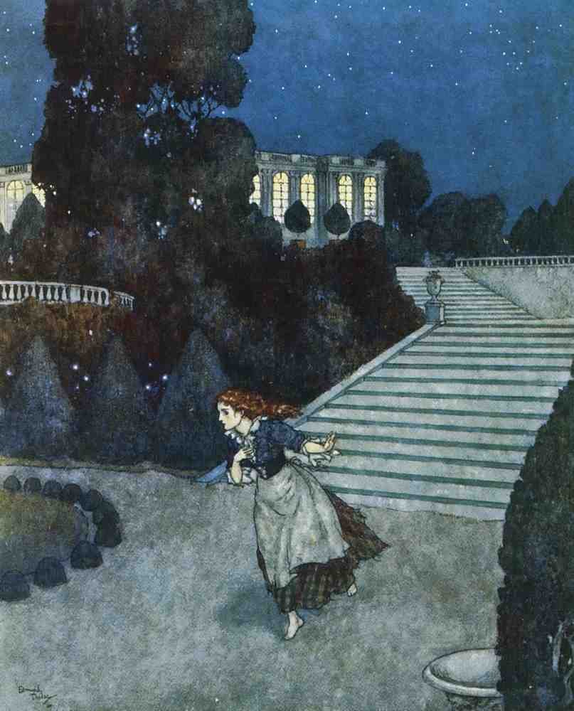 Edmund Dulac 1026 Vintage Illustration A4 Photo Print