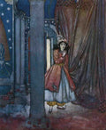 Edmund Dulac 1034 Vintage Illustration A4 Photo Print