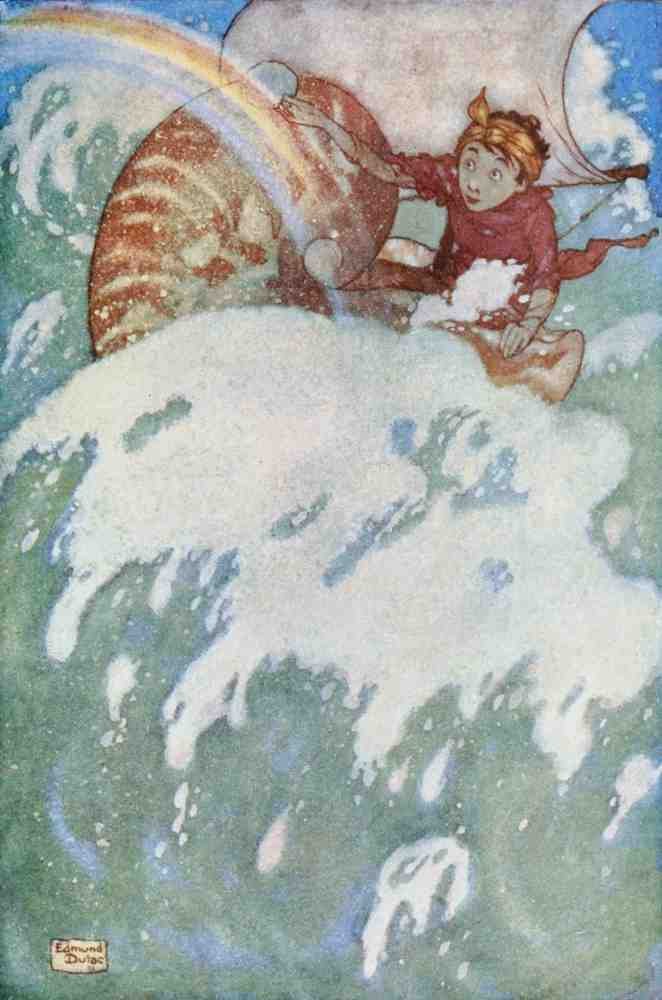 Edmund Dulac 1040 Vintage Illustration A4 Photo Print