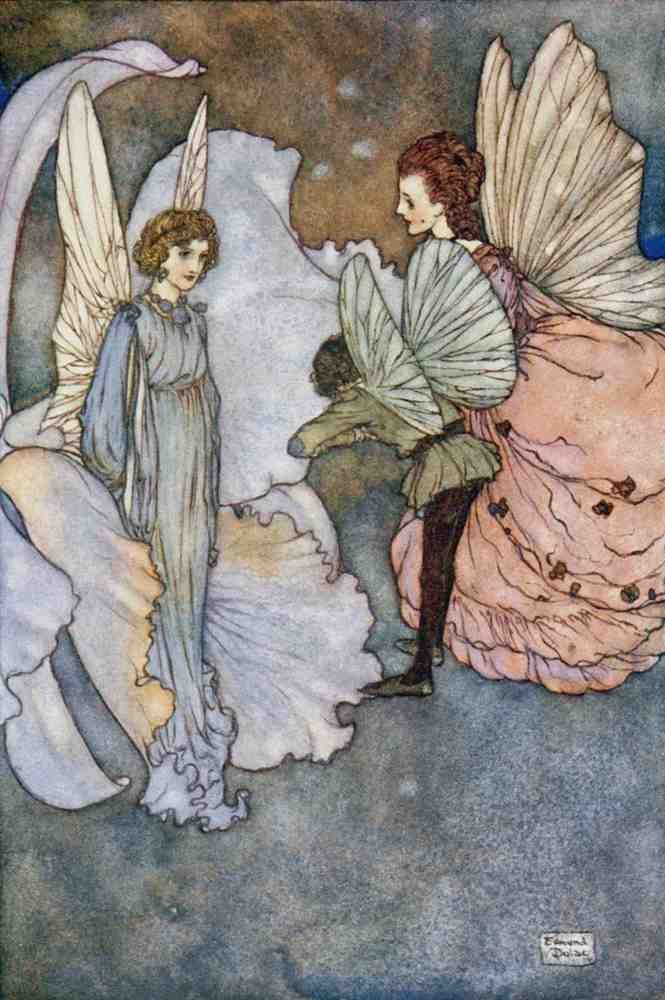 Edmund Dulac 1041 Vintage Illustration A4 Photo Print