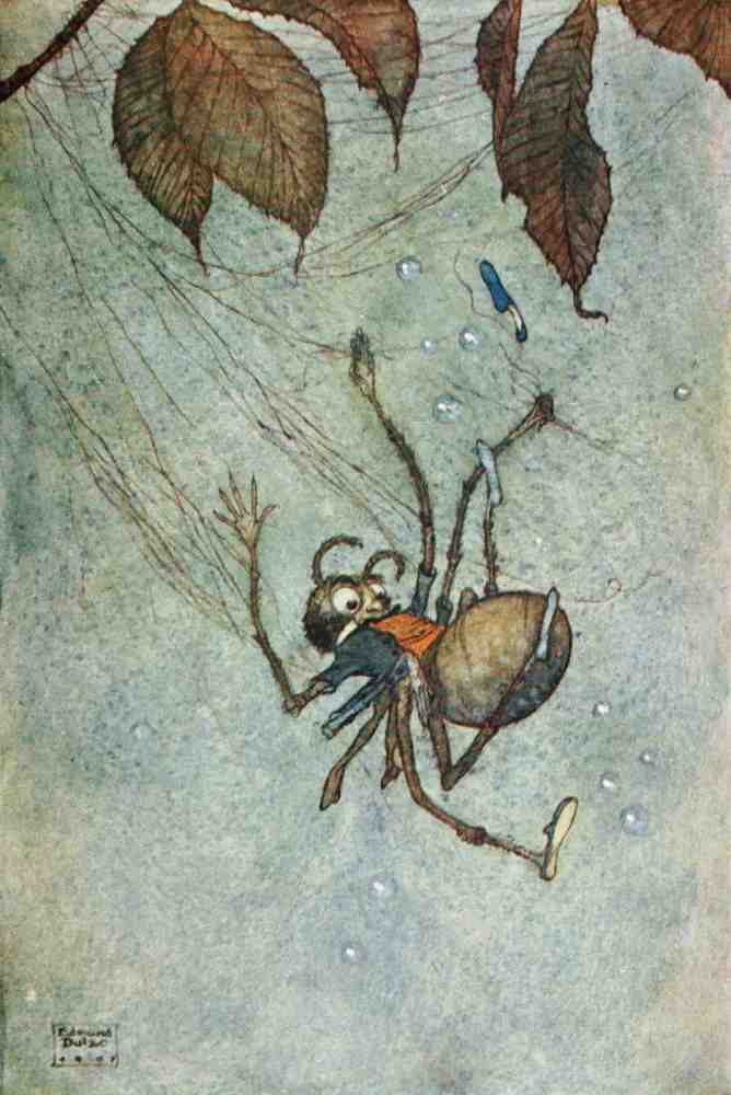 Edmund Dulac 1045 Vintage Illustration A4 Photo Print