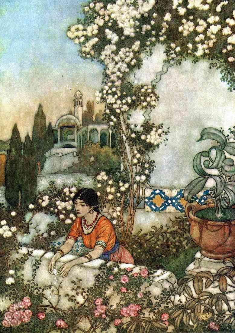Edmund Dulac 1051 A4 Photo Print