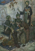 Edmund Dulac 1063 Vintage Illustration A4 Photo Print