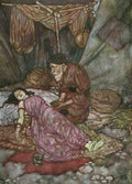 Edmund Dulac 1065 Vintage Illustration A4 Photo Print