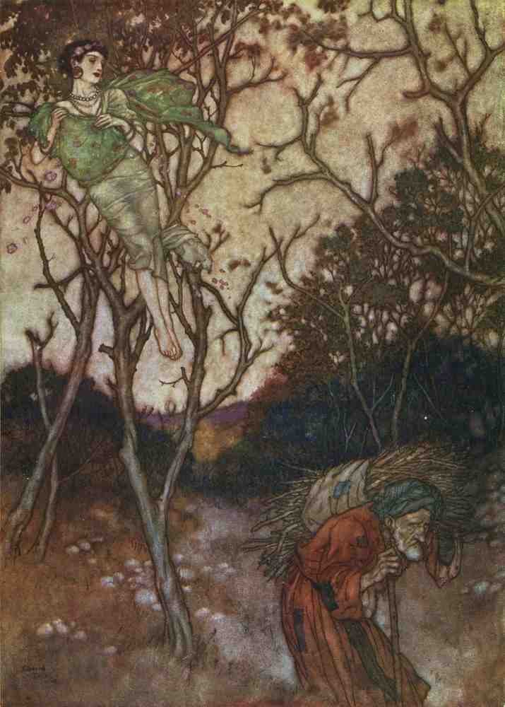 Edmund Dulac 1066 Vintage Illustration A4 Photo Print