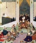 Edmund Dulac 1071 Vintage Illustration A4 Photo Print