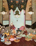 Edmund Dulac 1081 Vintage Illustration A4 Photo Print