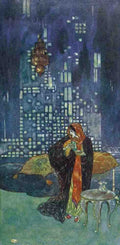 Edmund Dulac 1094 Vintage Illustration A4 Photo Print