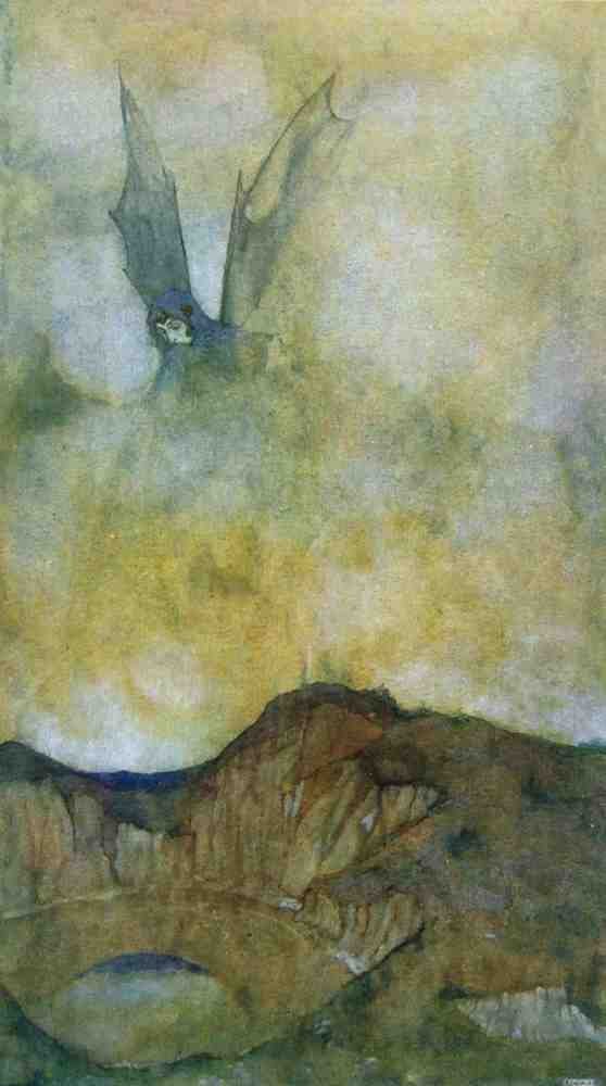 Edmund Dulac 1096 Vintage Illustration A4 Photo Print