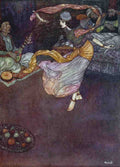 Edmund Dulac 1119 Vintage Illustration A4 Photo Print