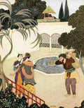 Edmund Dulac 1129 Vintage Illustration A4 Photo Print