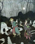 Edmund Dulac 1130 Vintage Illustration A4 Photo Print