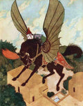 Edmund Dulac 1133 Vintage Illustration A4 Photo Print
