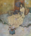 Edmund Dulac 1152 Vintage Illustration A4 Photo Print