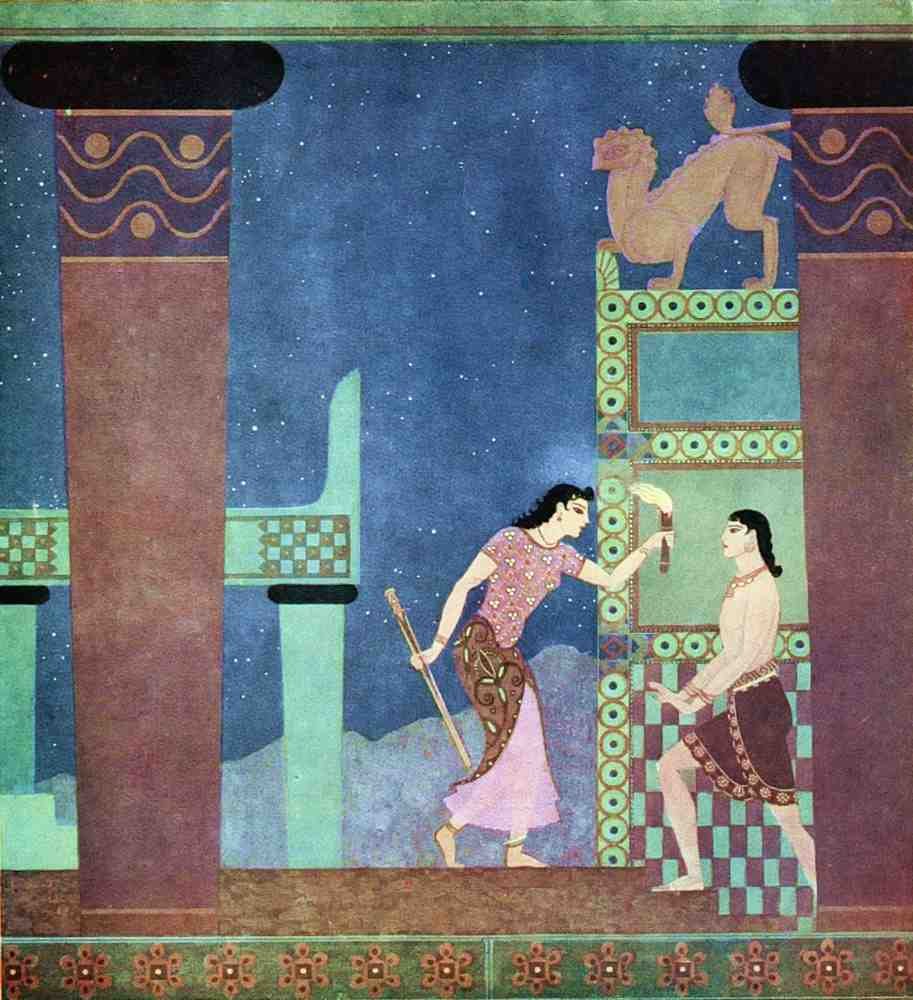 Edmund Dulac 1168 Vintage Illustration A4 Photo Print